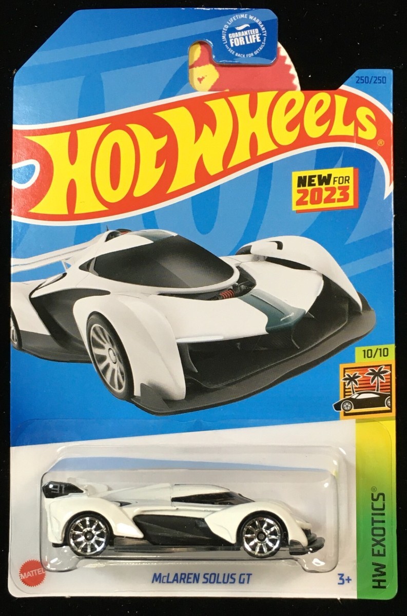 2024 Hot Wheels McLaren Solus GT Blue & 2023 1st Edition