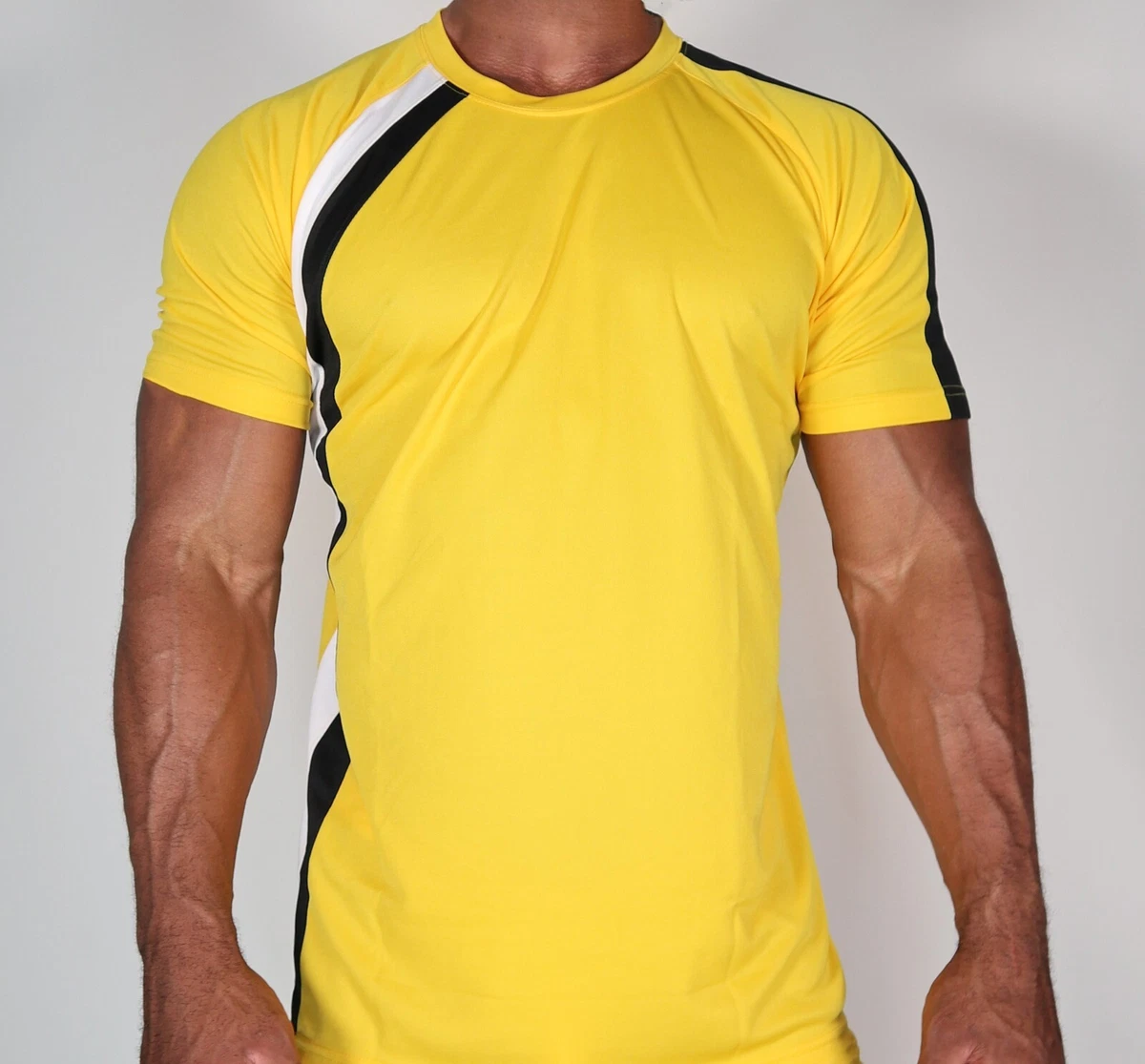 yellow activewear top