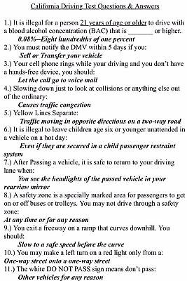 How To Study for Written Drivers Test