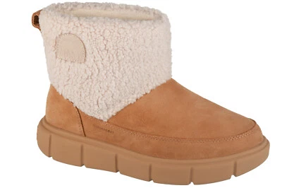 chaussures d'hiver Femme, Sorel Explorer III Slip-on Cozy WP, Marron - Photo 1/4