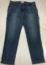 Current Elliot Carpenter Jeans Womens 27 Blue The Utilitarian Jean Cotton Blend