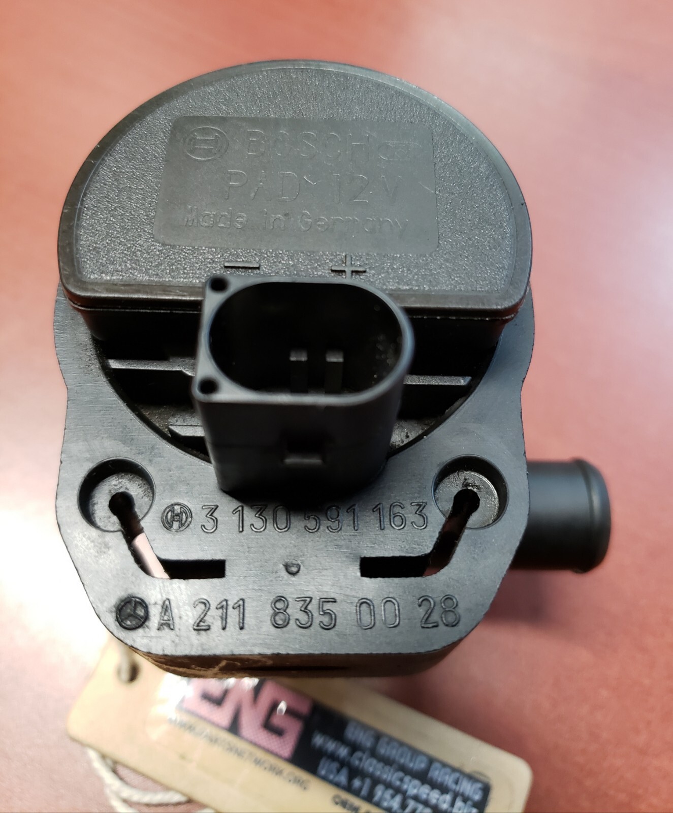 MERCEDES-BENZ W251 R350 AUXILIARY WATER PUMP OEM BOSCH 3130591163