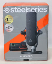 2024 Steelseries Alias Pro Xlr Condenser Microphone + Stream Mixer Kit. New Read