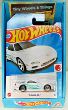 Hot Wheels '95 Mazda RX-7 HTC46 HW J-Imports White 9/10