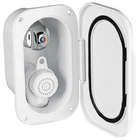 Nuova Rade shower case with mixer tap, head and 3m hose for boat yacht etc.