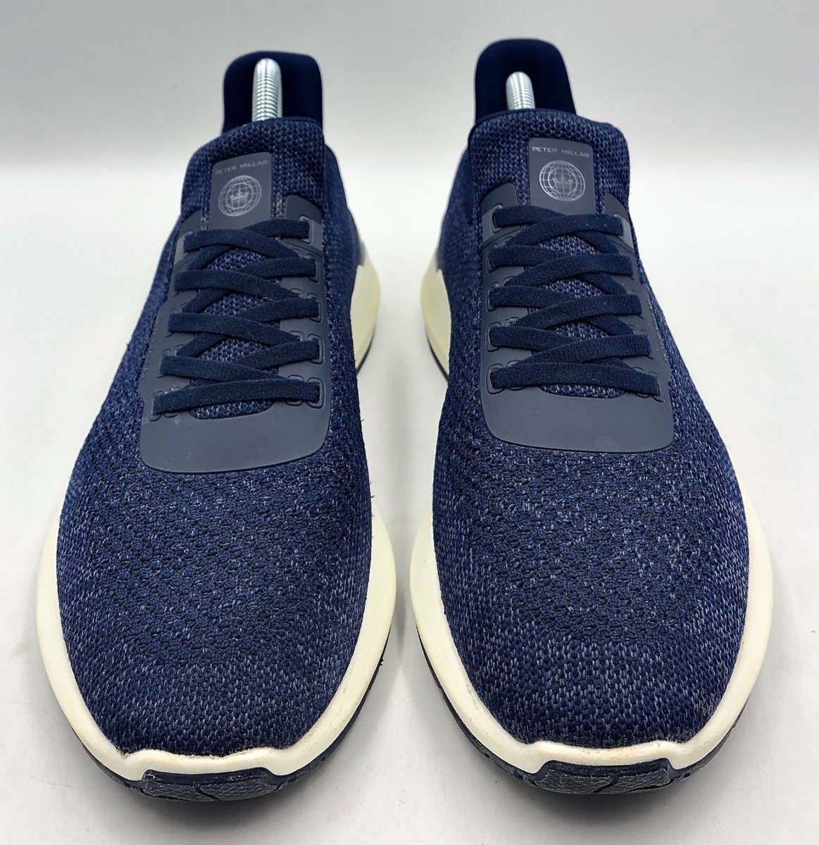 Peter Millar Men’s Crown Sport Blue Hyperlight Apollo Navy Sneakers Shoes 10 PETER MILLAR Hyperlight Apollo Crown Sport Navy Knit Slip On  main image 2