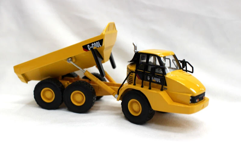 C-Cool 1/64 Construction Vehicle Diecast Articulated Truck Yellow Car Model Toy - Image 2 of 4