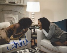 ACTRESS DEWANDA WISE SIGNED SHE'S GOTTA HAVE IT 8X10 PHOTO B W/COA SHOTS FIRED