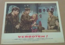 VERBOTEN MOVIE POSTER LOBBY CARD #5 1959 ORIGINAL 11x14 JAMES BEST