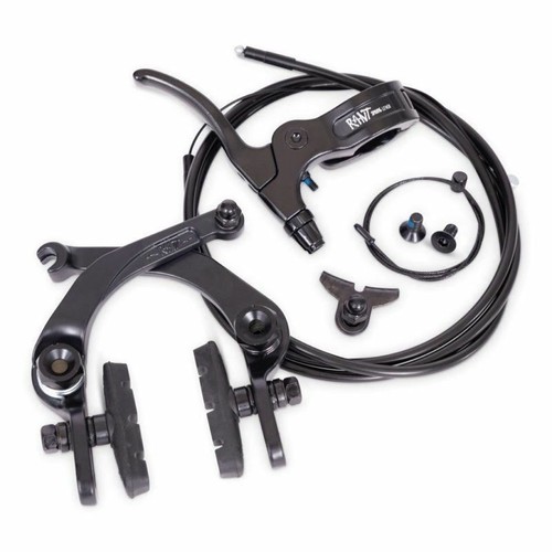 Rant Complete Rear BMX UBrake Kit Black Claiper Lever and Cable Set eBay