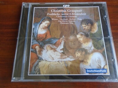 Christoph GRAUPNER:  Christmas Cantatas  -New SEALED CD