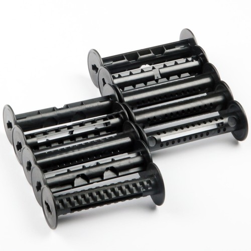 10x 120 220 Empty Plastic Take-Up Roll Film Spools For Mamiya Pentax Film Camera - Picture 2 of 4