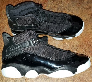 Nike Air Jordan Todo Negro Juventud zapatos talla 3 * excelente Estado * |  eBay