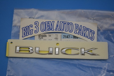 2014 Buick Lacrosse Hinter Kofferraum Namensschild Chrom Emblem Neu OEM 90766826