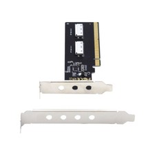 Dual Oculink SFF-8612 SFF-8611 8x VROC Adapter PCIE PCI-Express 16x to