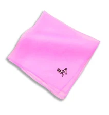 50s Sock Hop Pink Chiffon Poodle Scarf Halloween Costume Accessory - Pink #5997