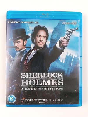 Sherlock Holmes A Game of Shadows - Robert Downey Jr. / Jude Law - Blu Ray
