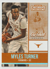 2016-17 Panini Contenders Draft Picks Old School Colors #16 Myles Turner