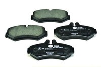Hella 8DB 355 008-651 Bremsbelagsatz, Scheibenbremse FüR MERCEDES-BENZ Puch VW