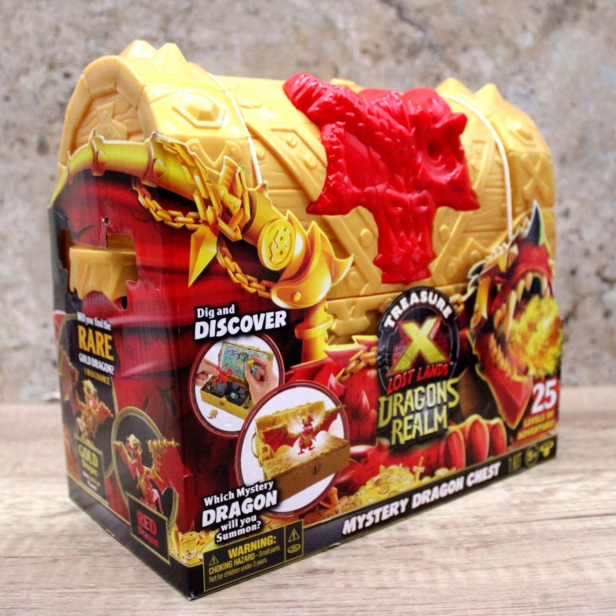 Treasure X Lost Lands Dragon's Realm Mystery Treasure Chest Smash