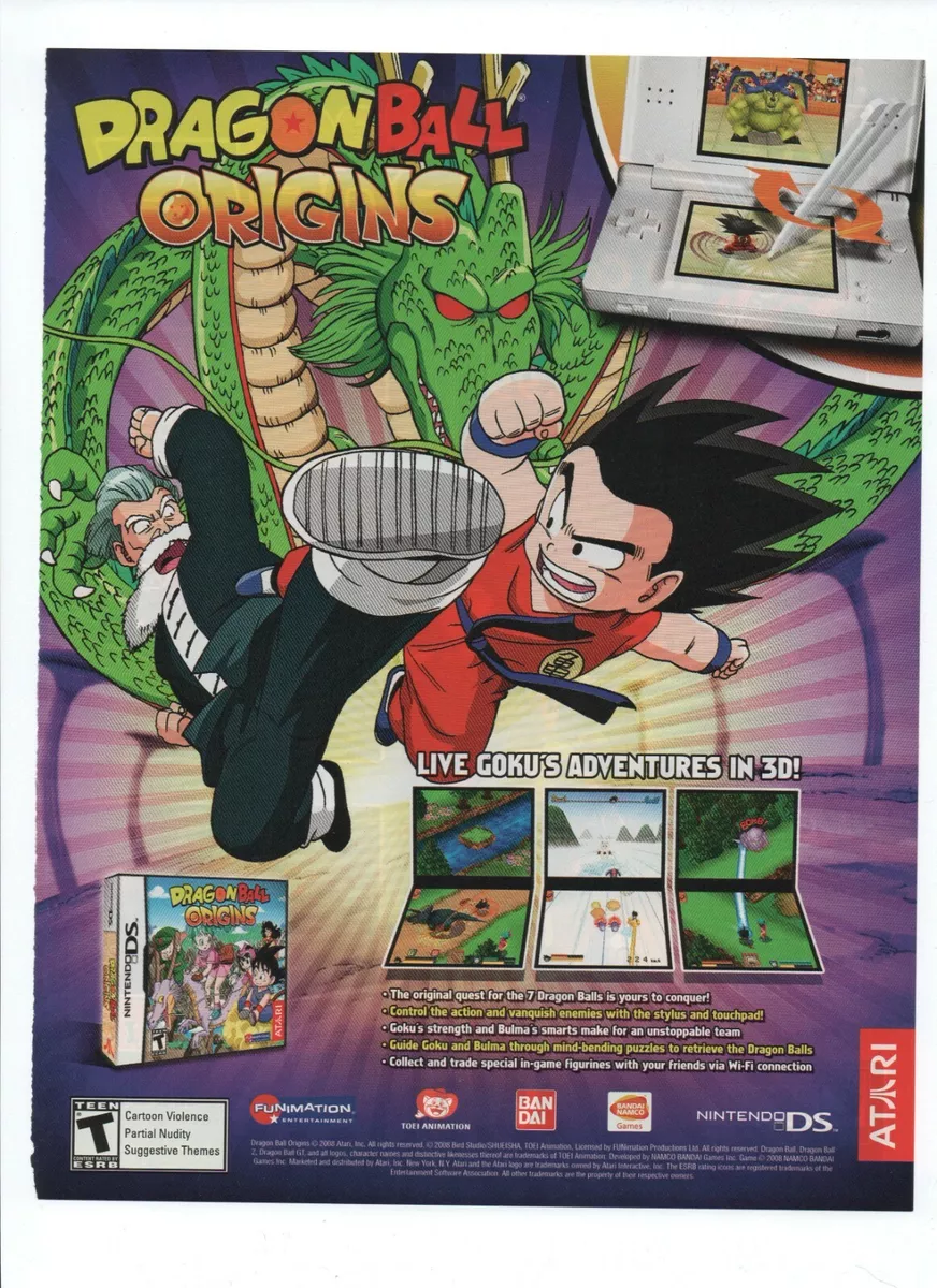  Dragon Ball: Origins - Nintendo DS : Video Games