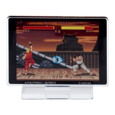 STREET FIGHTER II mini Acrylic Stand #1 Ken Ryu 2023 BANDAI Japan