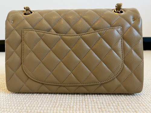 Chanel Classic Flap Bag in Dark Beige, Small Classic Flap - Picture 2 of 15