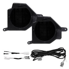 MB QUART JE1-116 Speaker Enclosures for 2020+ Jeep Gladiator/2018+ Wrangler JL