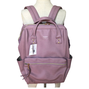 kah & kee leather backpack
