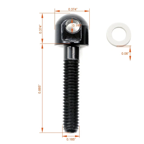 Sling Swivel Wood Screws Steel Adapter Huntinf QD Sling Mount Base Black/Silver - Picture 12 of 30