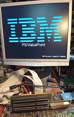 IBM PS/Value Point  Motherboard 486sx/Overdrive Ready (4MB RAM, ISA Riser card)