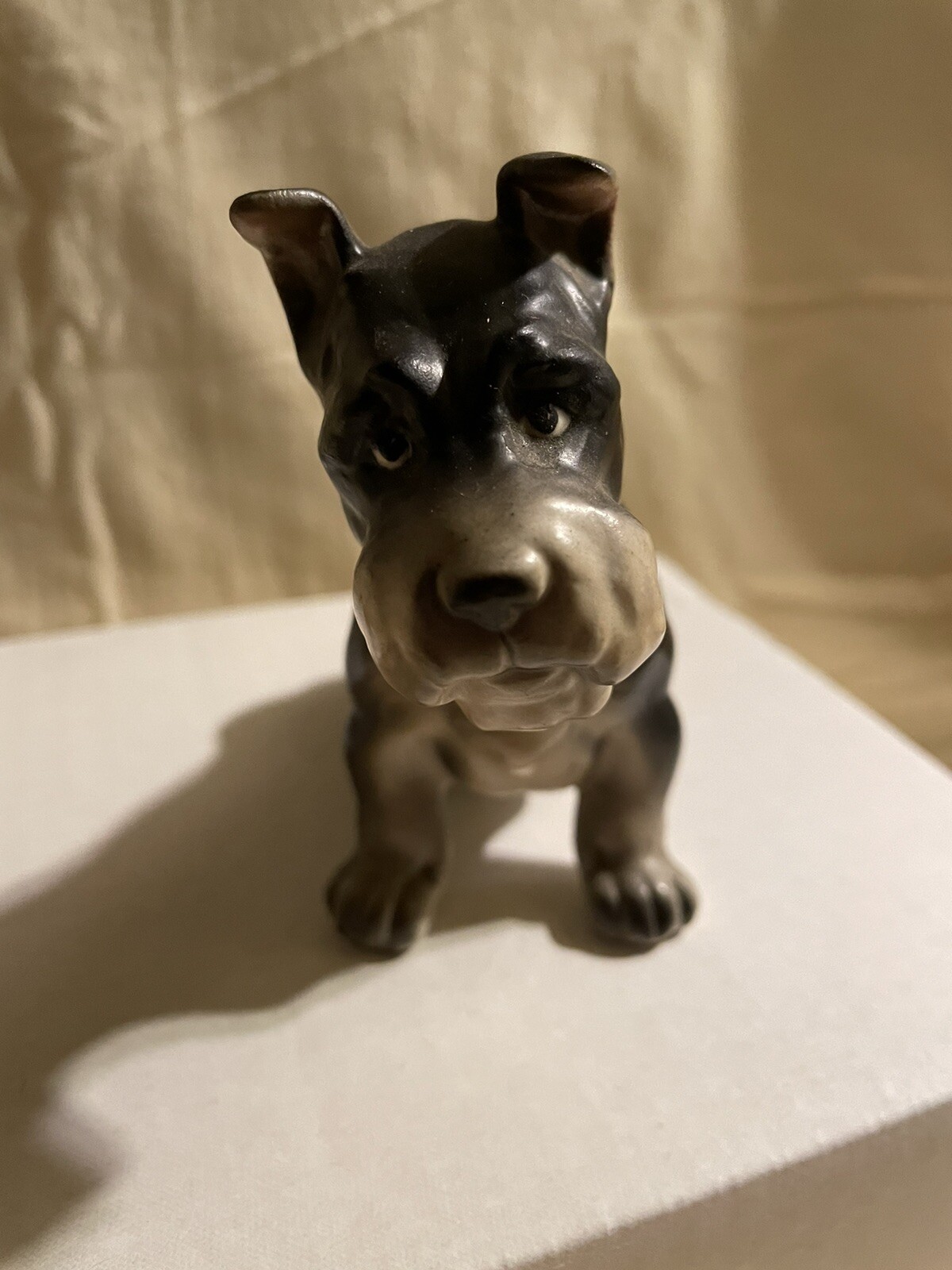 Vintage Lefton Dog Terrior Figurine Porcelain Made In Japan 5” eBay