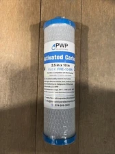 PWP RV Water Filter 2.5" x 10" Activated Carbon Replaces KW1 / FRE-10-BN Camper