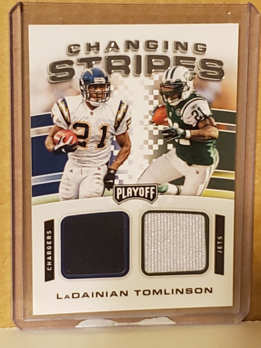LaDainian Tomlinson 2020 Playoff Changing Stripes Dual Patch
