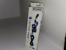 NEW NIB BOX OFFICIAL SEGA SATURN RF RFU TV CORD SWITCH CABLE ORIGINAL