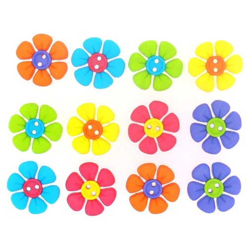 Dress It Up Button Packs - SUNFLOWER FRUIT VEG TROPICAL FLORAL DAISY *71 choices - Picture 63 of 146