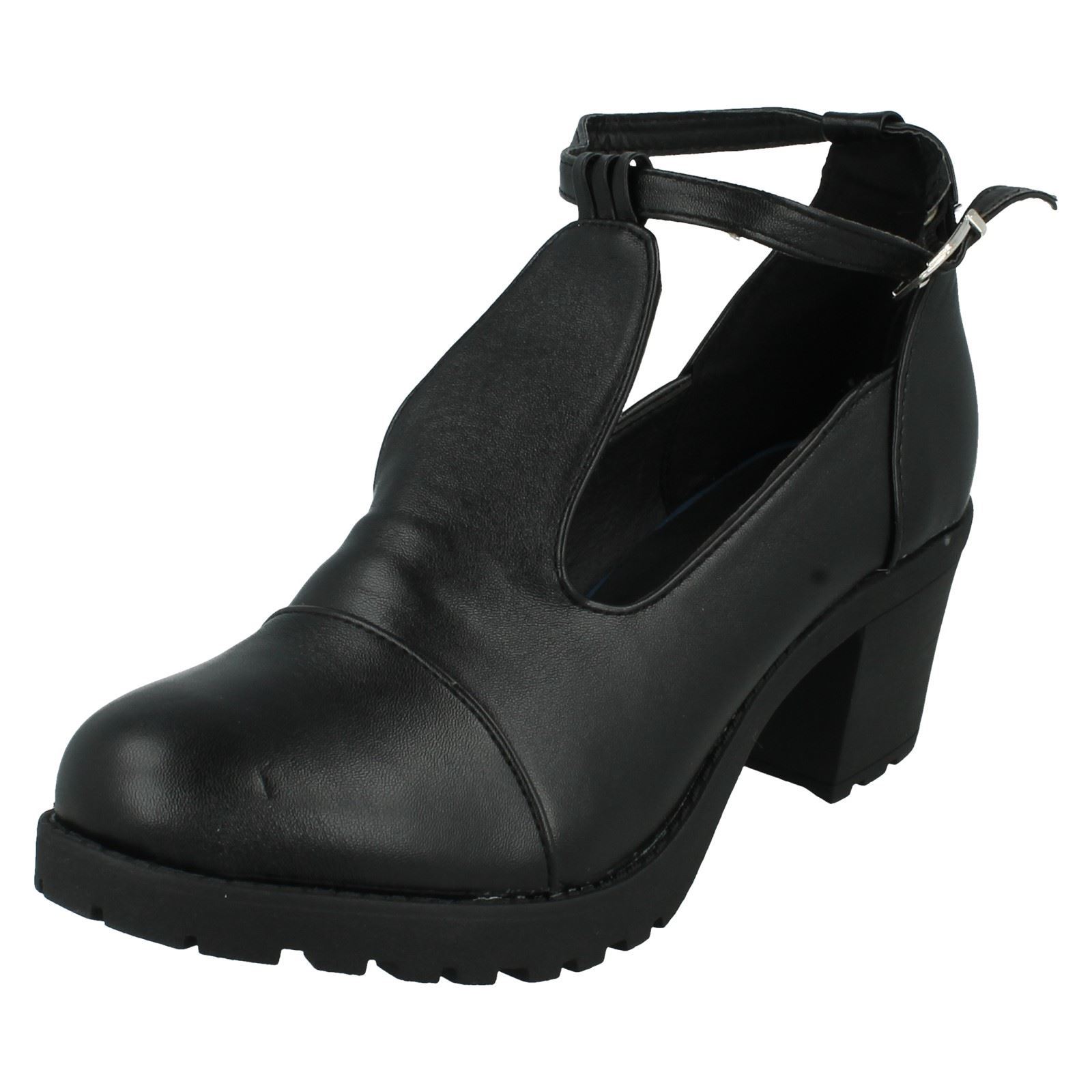black heel shoes for girls