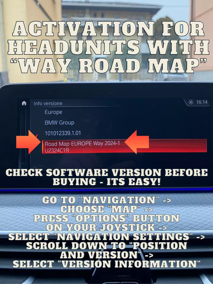 Fullscreen Apple Carplay Activation BMW EntryNav2 EntryNavEvo WAY -ENET -FSC - Bild 3 von 4