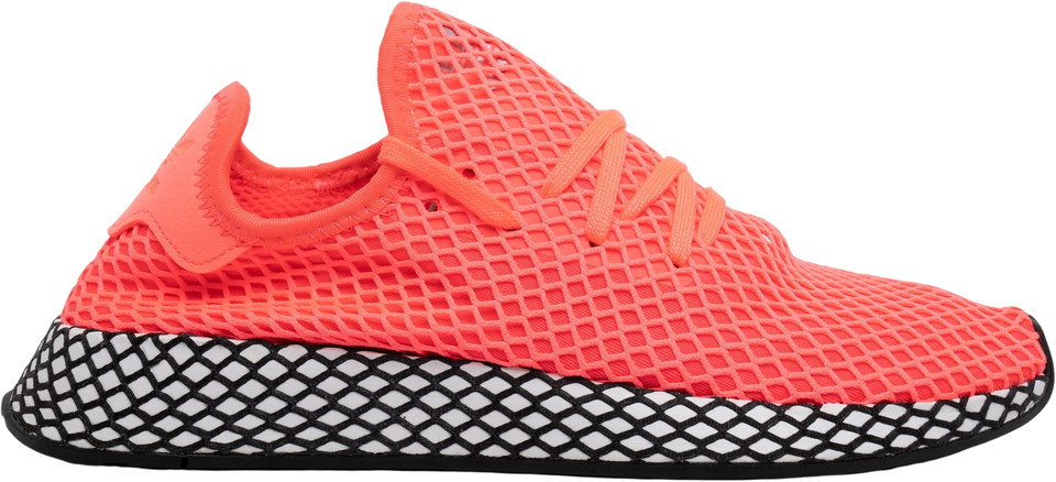 adidas originals DEERUPT RUNNER スニーカー Adidas Originals Deerupt Runner Shoes Light Gray Gum Mesh