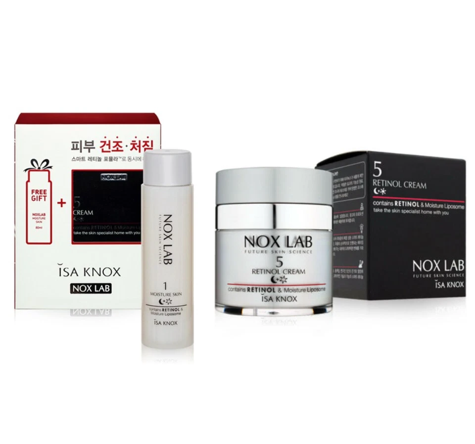 Isa Knox Nox Lab Retinol Crema Liposoma Hidratante 50 ml Nox Lab Tónico 80 ml Foto 2 de 2