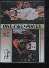 BRANDON  JENNINGS/ANDREW BOGUT 2010-11 PLAYO CONTENDERS PATCHES ONE TWO PUNCH #4