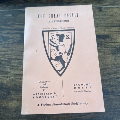 The Great Deceit: Social Pseudo-Sciences Dobbs, 1965 3rd print Mason Freemason