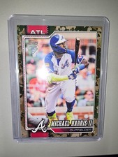 2026 Topps Series 1 Michael Harris II 13/25 Camo Border #310 Braves