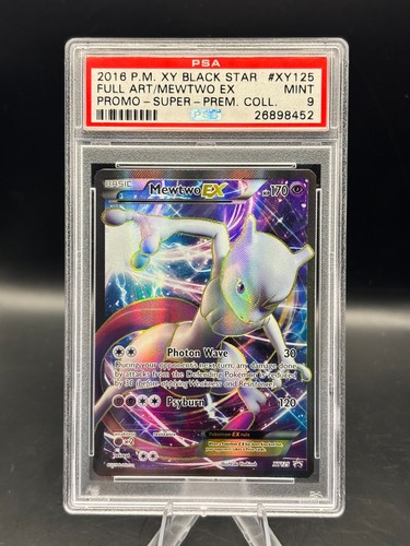 Mewtwo-EX graded PSA 9 for sale on eBay