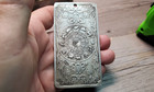 Vintage White Brass Bagua Zodiac Feng Shui Talisman Amulet