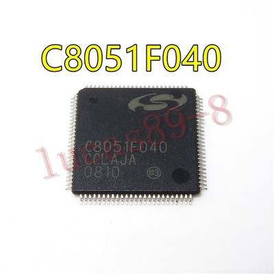 1PCS C8051F040 25 MIPS, 64    , 12-Bit  , 100-Pin Mixed-Signal MCU &ex