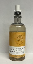 Bath Body Works SANDALWOOD VANILLA Simply Unwind Essential Oil Mist Aroma
