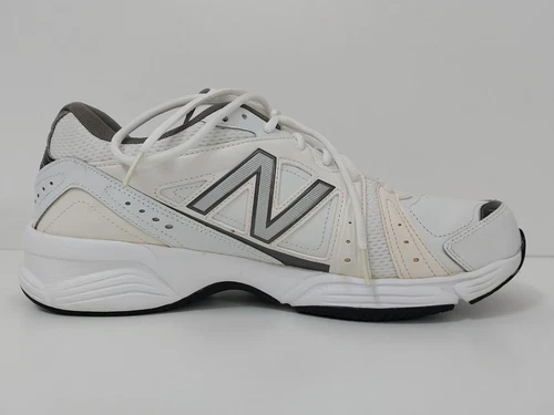 Scarpe da passeggio uomo New Balance 519 Abzorb taglia 10 bianco pelle grigio MX519WG