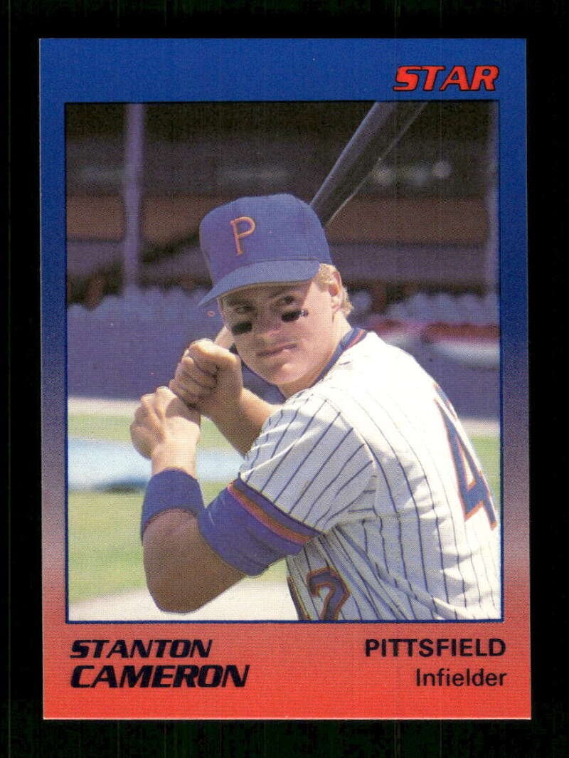 1989 Star Pittsfield Mets #2 Stanton Cameron NMMT or better MCLK BXCP76