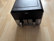 PRINCESS 182074 Doppel-Heißluftfritteuse 2x 4l, 2x 1600W, ohne-Öl, 8 Pro. Touch